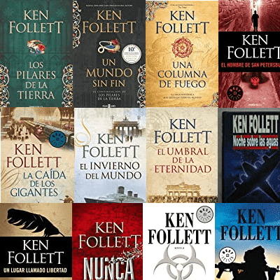 Libros de Ken Follett en orden de lectura Recomendado