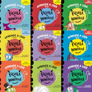 libros escuela de monstruos